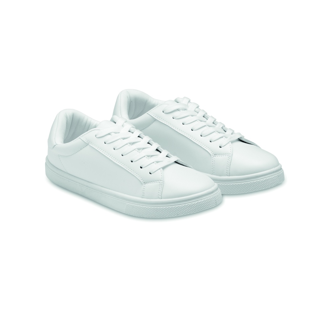 Trampki z PU 37 MO2037-06 - Bialy