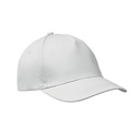 5-panel czapka z daszkiem 160 MO1447-06 - Bialy
