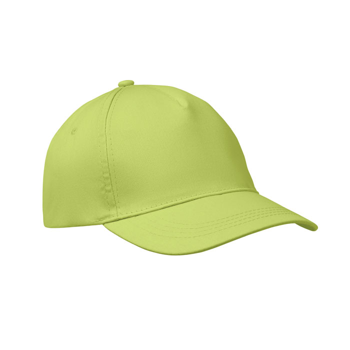 5-panel czapka z daszkiem 160 MO1447-48 - Limonka