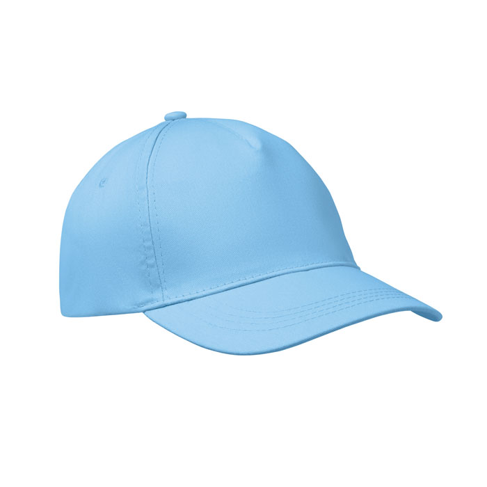 5-panel czapka z daszkiem 160 MO1447-66 - Baby Blue