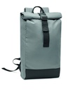 Plecak odblaskowy Rolltop MO2056-16 - Srebrny Mat