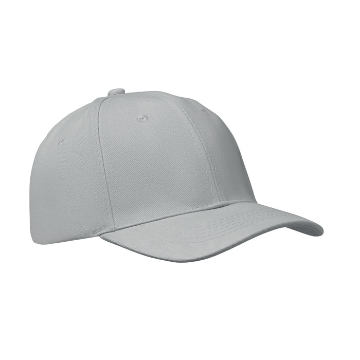 6-panel czapka z daszkiem 260 MO1464-07 - Szary
