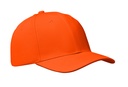 6-panel czapka z daszkiem 260 MO1464-10 - Pomaranczowy
