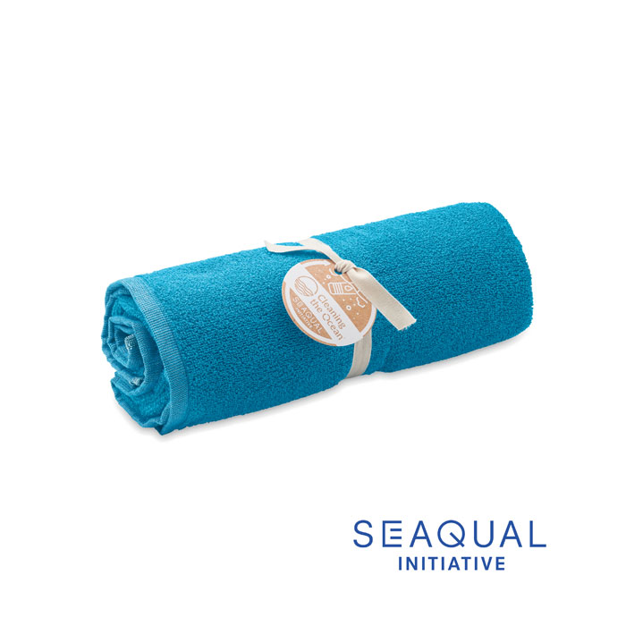 Recznik SEAQUAL® 70x140 MO2059-12 - Turkusowy