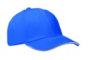 6-panel czapka z daszkiem 260 MO1464-36 - Bialy/Niebieski