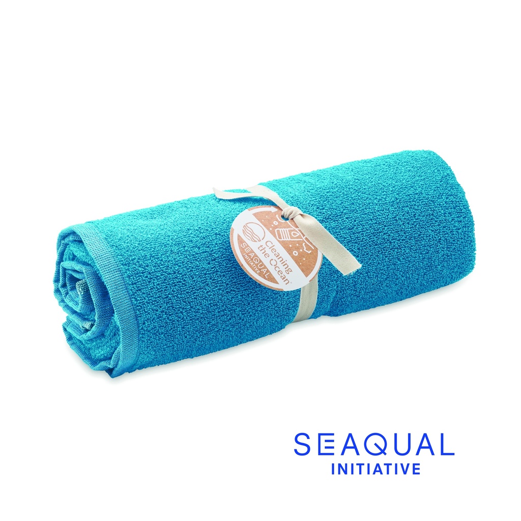 Recznik SEAQUAL® 100x170cm MO2060-12 - Turkusowy