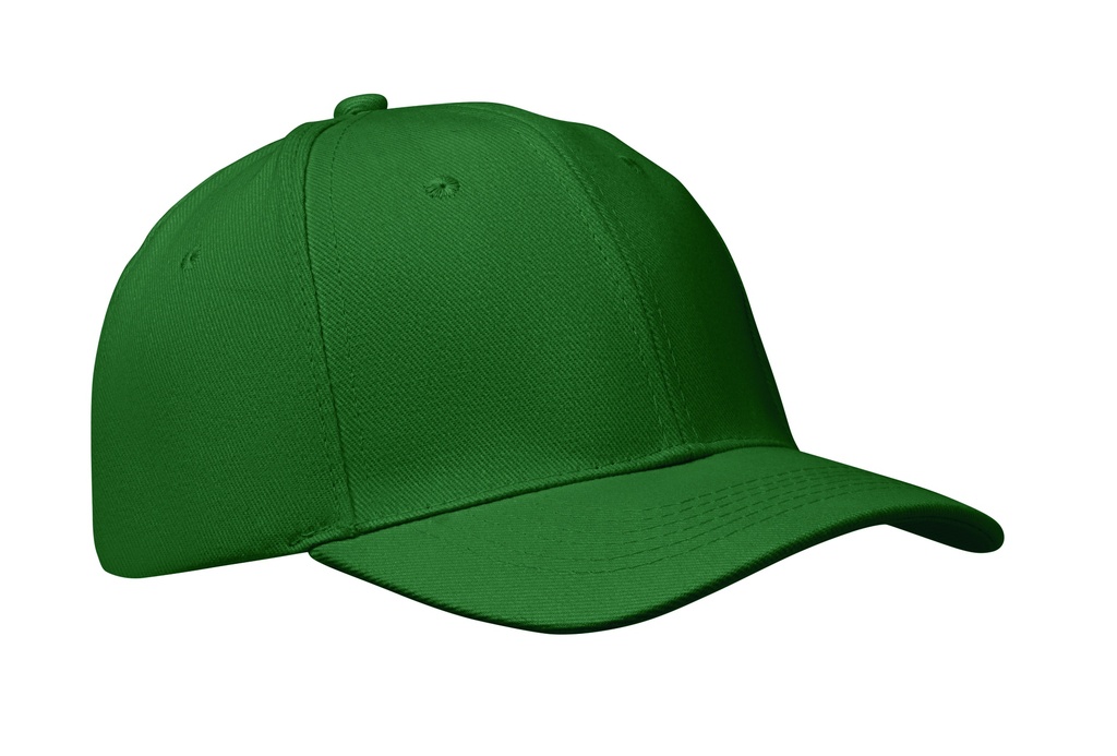 6-panel czapka z daszkiem 260 MO1464-60 - Ciemnozielony