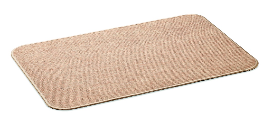 Lniana wycieraczka pod drzwi MO2064-13 - Bezowy
