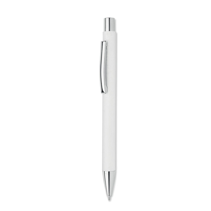 Dlugopis z papieru (recykling) MO2067-06 - Bialy
