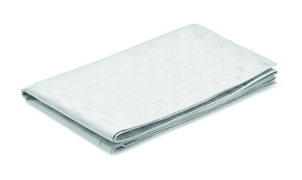 Bieznik stolowy z poliestru MO2070-06 - Bialy