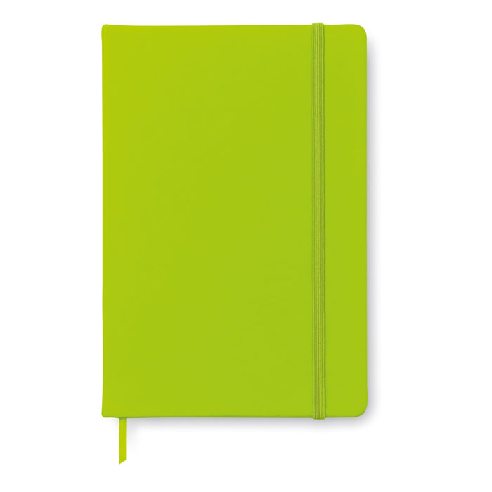 Notatnik A5 w linie MO1804-48 - Limonka