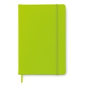 Notatnik A5 w linie MO1804-48 - Limonka