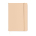 Notatnik A5 w linie MO1804-13 - Bezowy