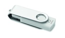 USB 16G z ABS z recyklingu MO2080-06 - Bialy