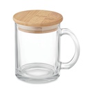 Szklany kubek 300 ml recykling MO2091-22 - Przezroczysty