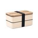 Lunch box z PP z MO2088-13 - Bezowy