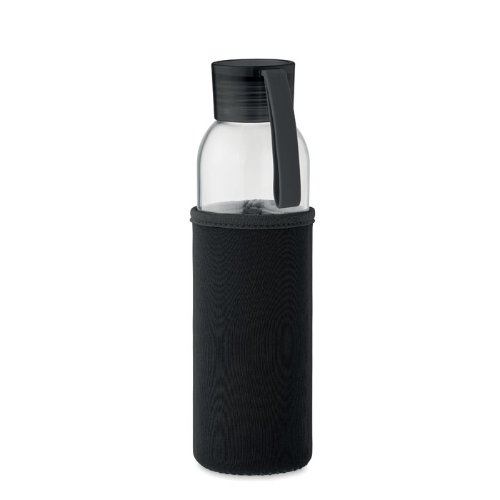 Szklana butelka 500 ml MO2089-03 - Czarny