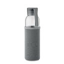 Szklana butelka 500 ml MO2089-15 - Kamienny Szary