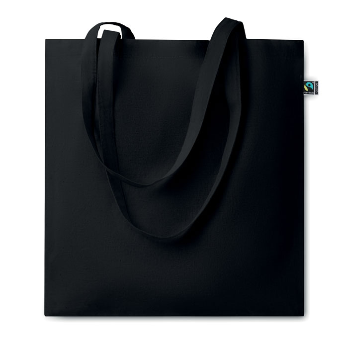 Torba Fairtrade 140gr/m² MO2098-03 - Czarny