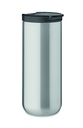 Dwuscienny kubek 330ml MO2112-16 - Srebrny Mat
