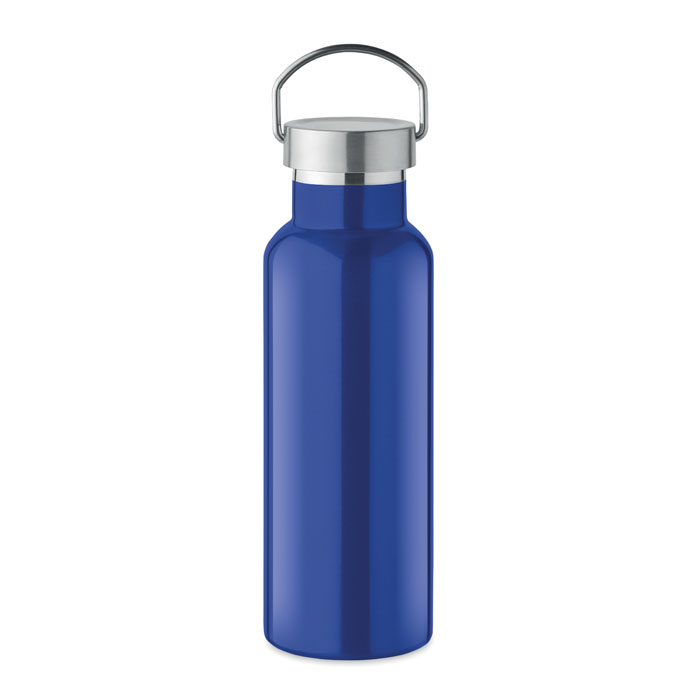Butelka podwojna scianka500 ml MO2107-04 - Niebieski