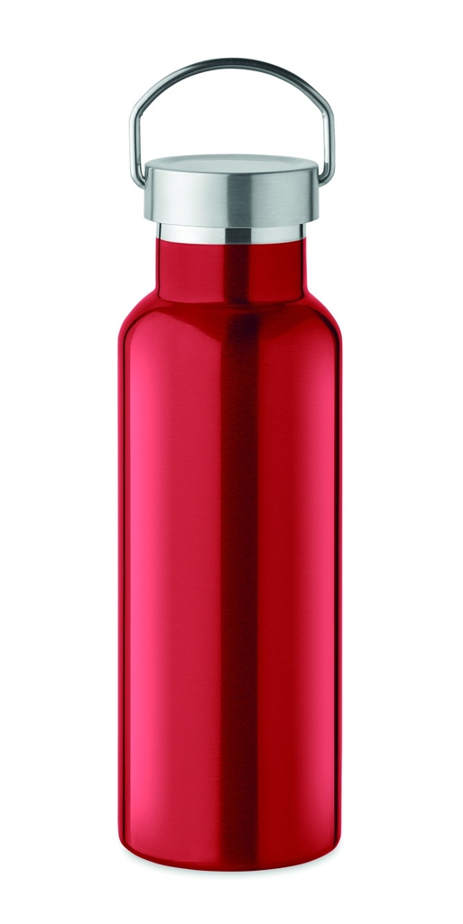 Butelka podwojna scianka500 ml MO2107-05 - Czerwony