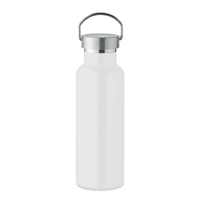 Butelka podwojna scianka500 ml MO2107-06 - Bialy