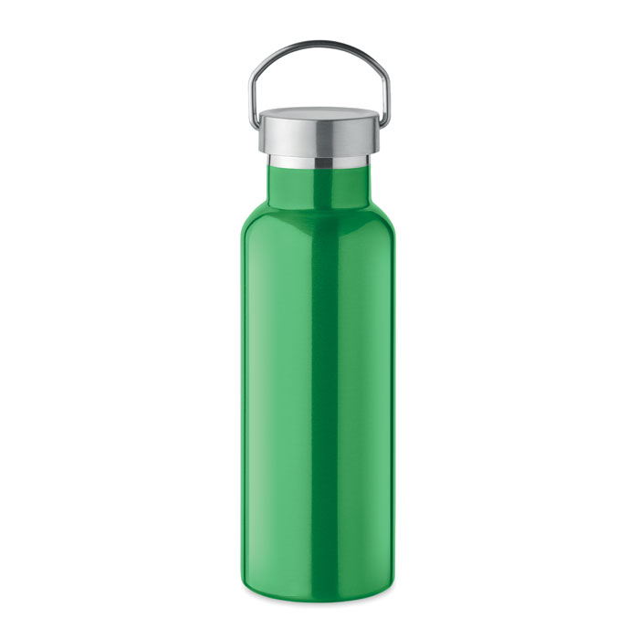 Butelka podwojna scianka500 ml MO2107-09 - Zielony
