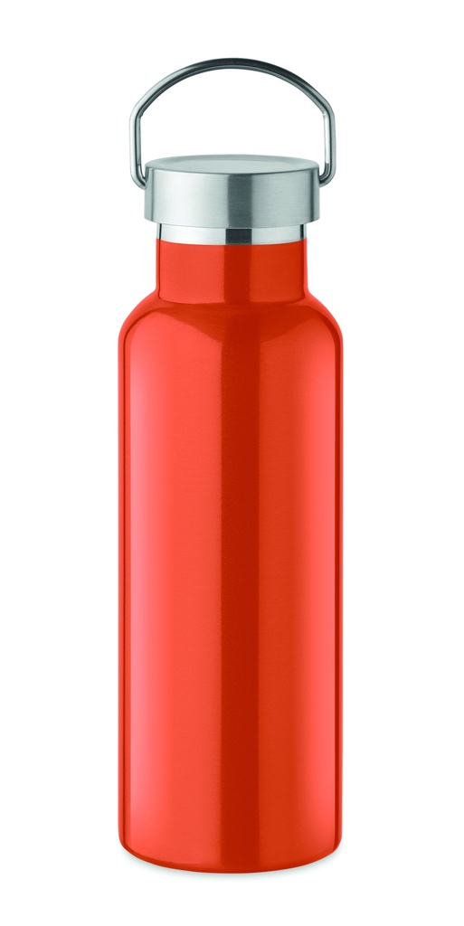 Butelka podwojna scianka500 ml MO2107-10 - Pomaranczowy