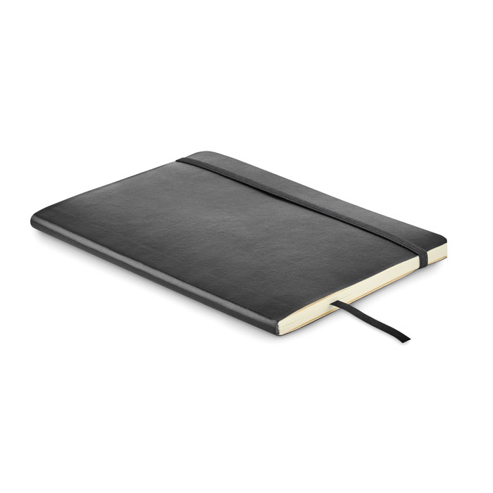 Notes A5 z recyklingu MO2118-03 - Czarny