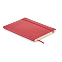 Notes A5 z recyklingu MO2118-05 - Czerwony