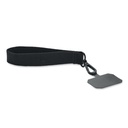Poliestrowa smycz na telefon MO2122-03 - Czarny