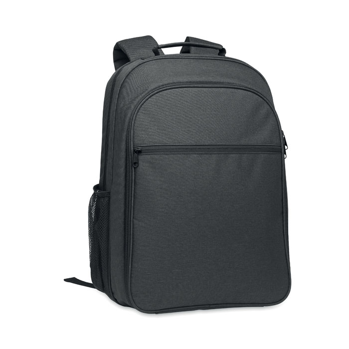 Plecak chlodzacy 300D RPET MO2125-03 - Czarny