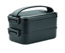 Lunch box z PP z MO2119-03 - Czarny