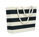 Torba plazowa bawelna 220gr/m² MO2126-03 - Czarny