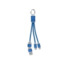 Kabel ladujacy 4 w 1 typu C MO2141-37 - Niebieski