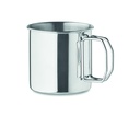 Kubek stal nierdzewna 330 ml MO2149-14 - Srebrny
