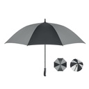 Parasol 30 cali 4+4 panelowy MO2166-03 - Czarny