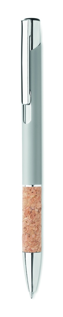 Aluminiowy długopis przycisk - Srebrny Mat