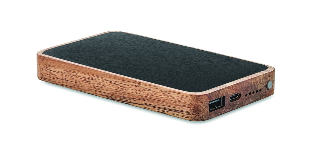 Bezprzew. power bank 4000 mAh MO2185-03 - Czarny