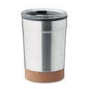 Kubek dwusciankowy 300 ml MO2187-16 - Srebrny Mat