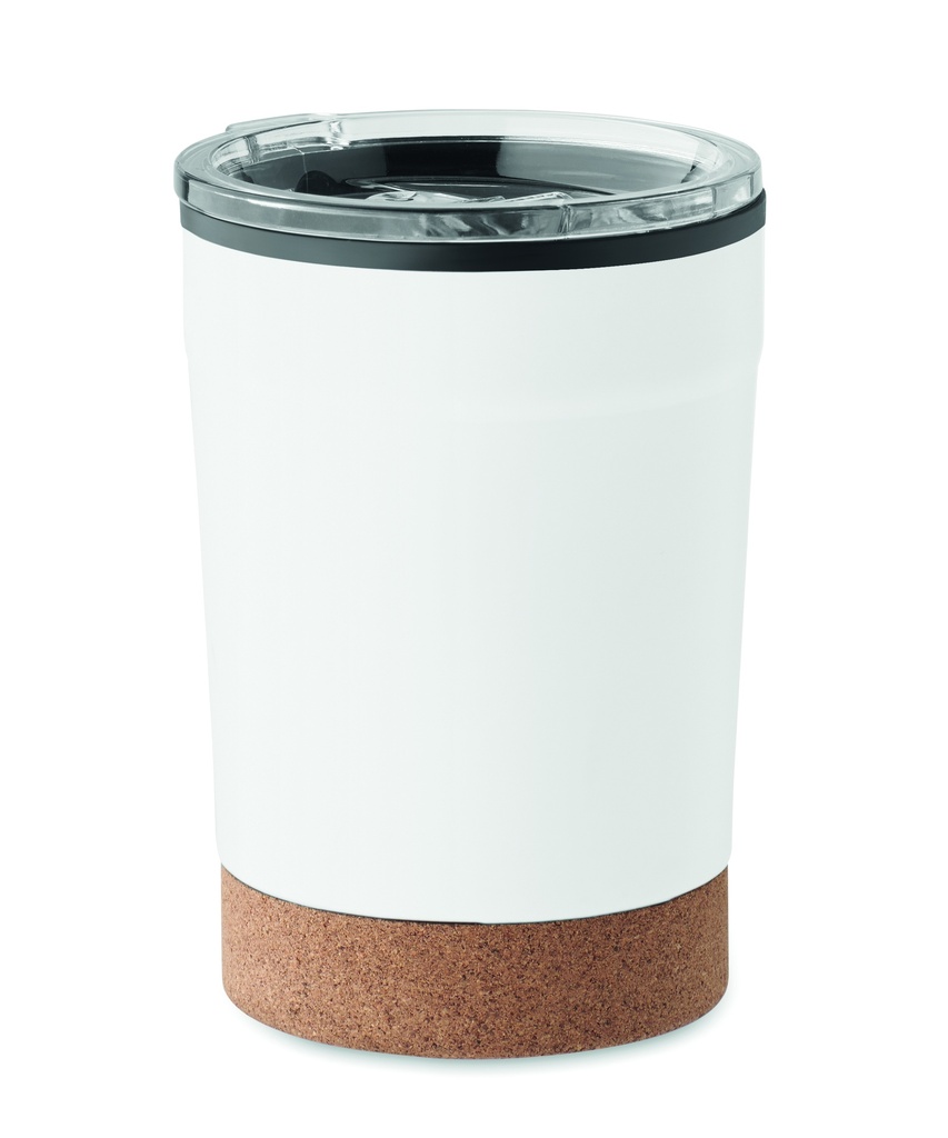 Kubek dwusciankowy 300 ml MO2187-06 - Bialy