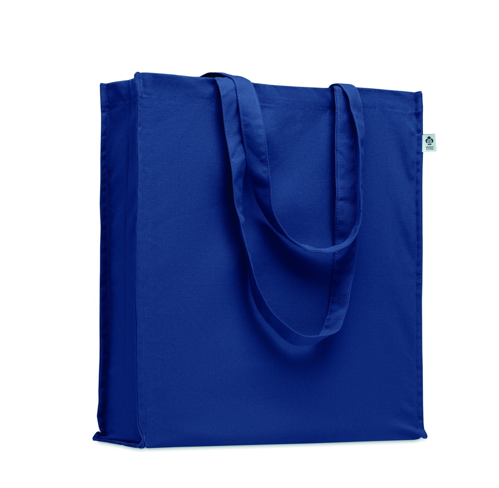 Torba z bawelny organicznej MO2197-04 - Niebieski