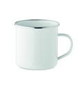 Emaliowany kubek sublimacyjny MO2203-06 - Bialy