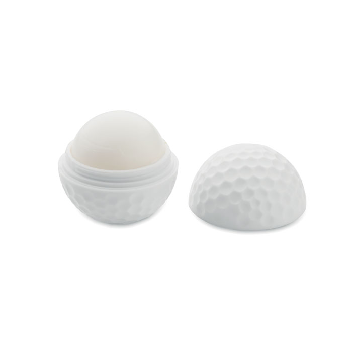 Balsam do ust piłka golfowa - Bialy
