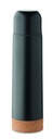 Butelka dwuscienna 500ml MO2228-03 - Czarny