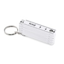 Brelok z linijka 50cm MO2238-06 - Bialy