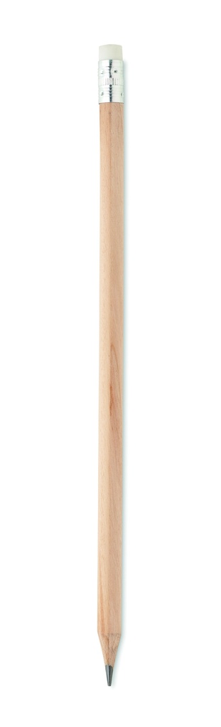Naturalny olowek z gumka MO2248-40 - Drewna