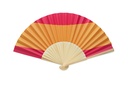Reczny wachlarz z flaga MO2244-05 - Czerwony