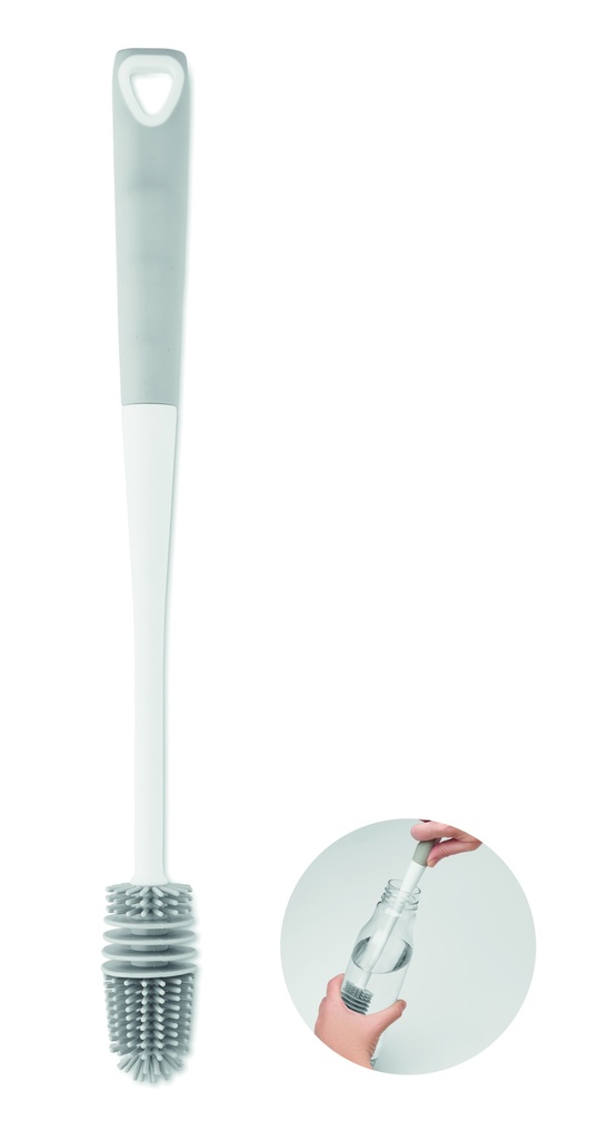 Szczotka do mycia butelek - Szary